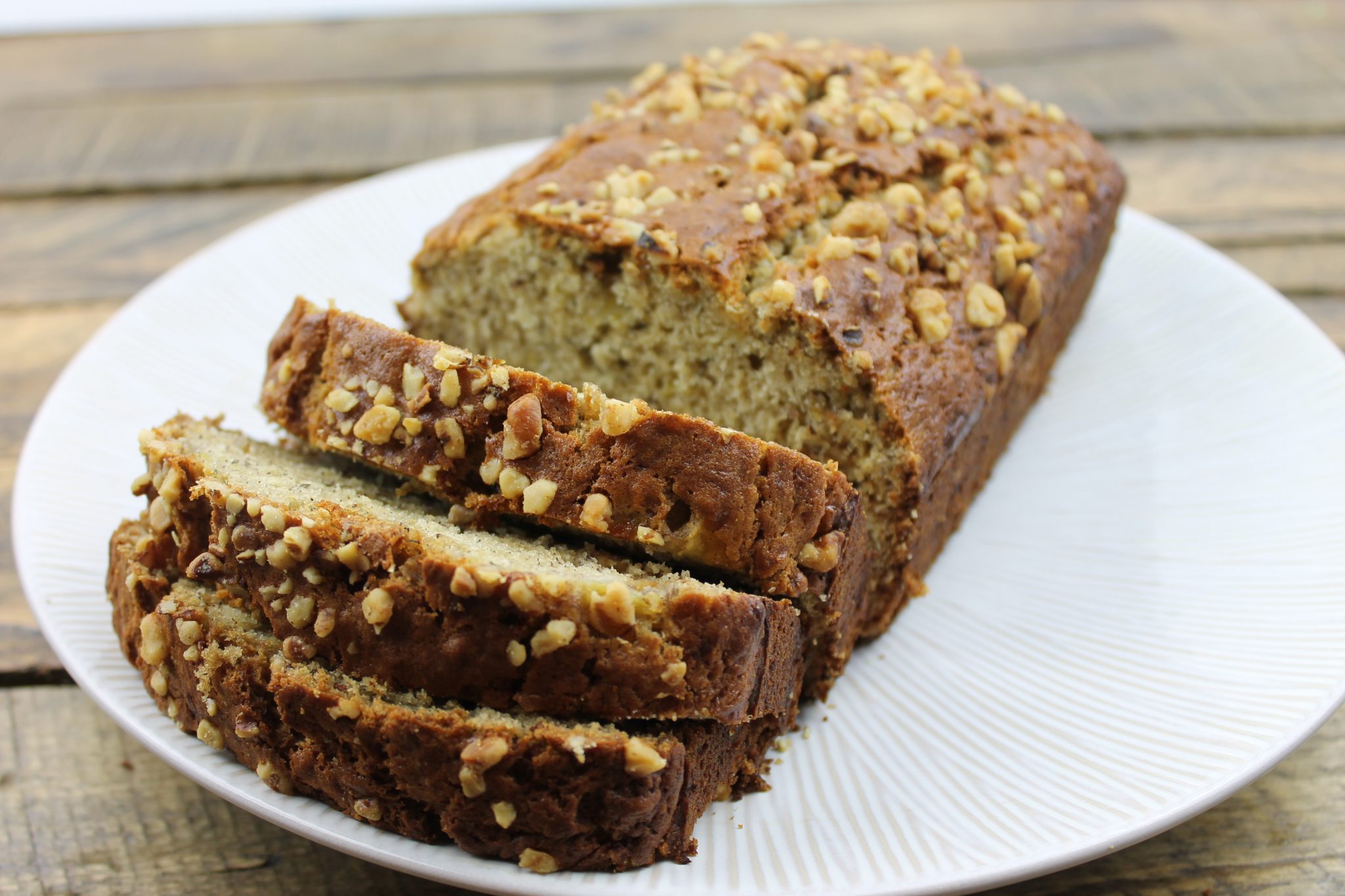 Banana Bread with Pecans and Walnuts Roscoe's Recipes