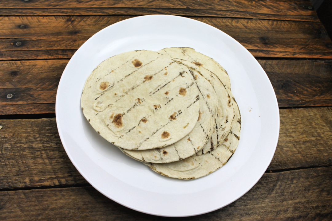 stack of tortillas