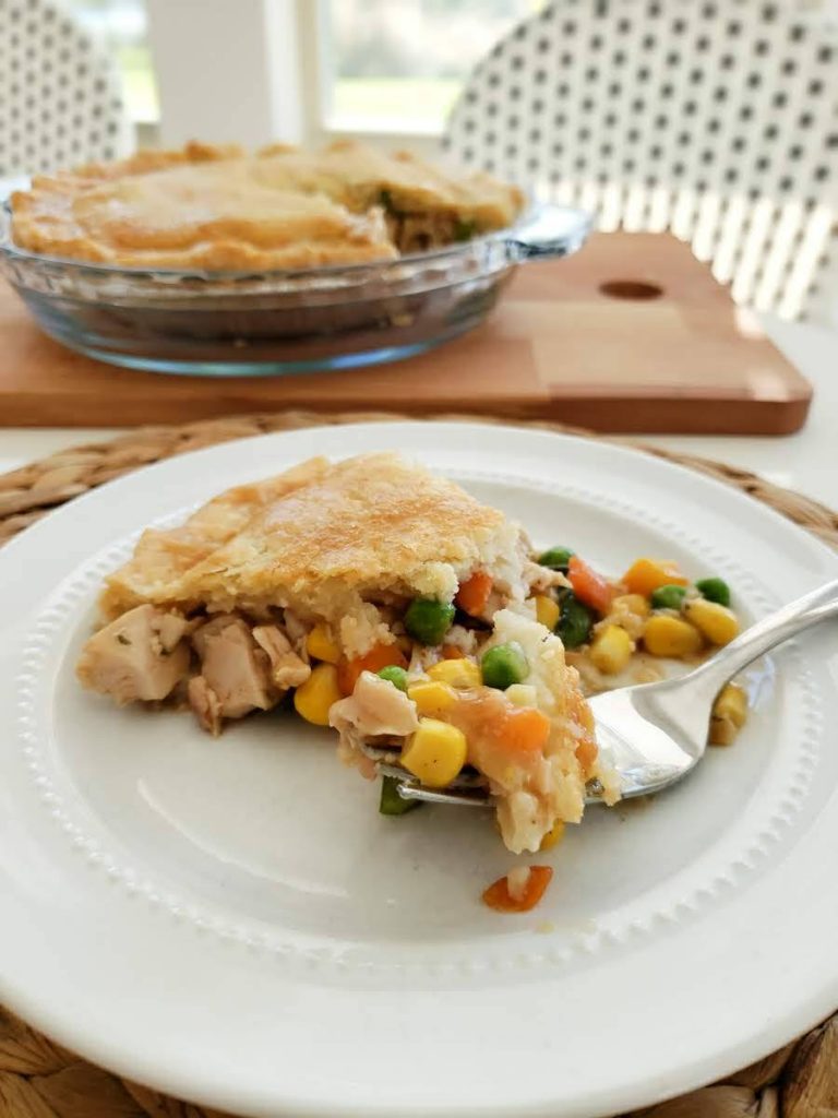 leftover turkey pot pie