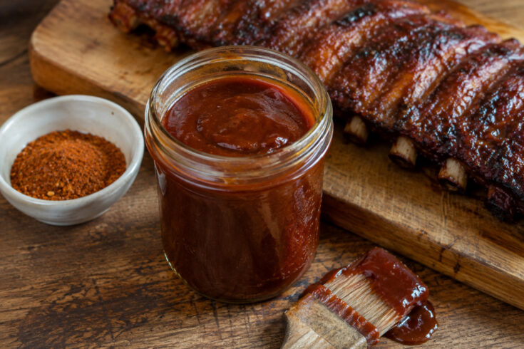 Homemade BBQ Sauce for Pork Ribs