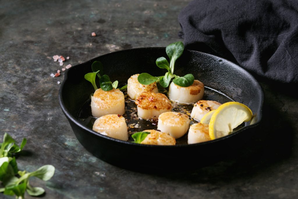 how to cook scallops