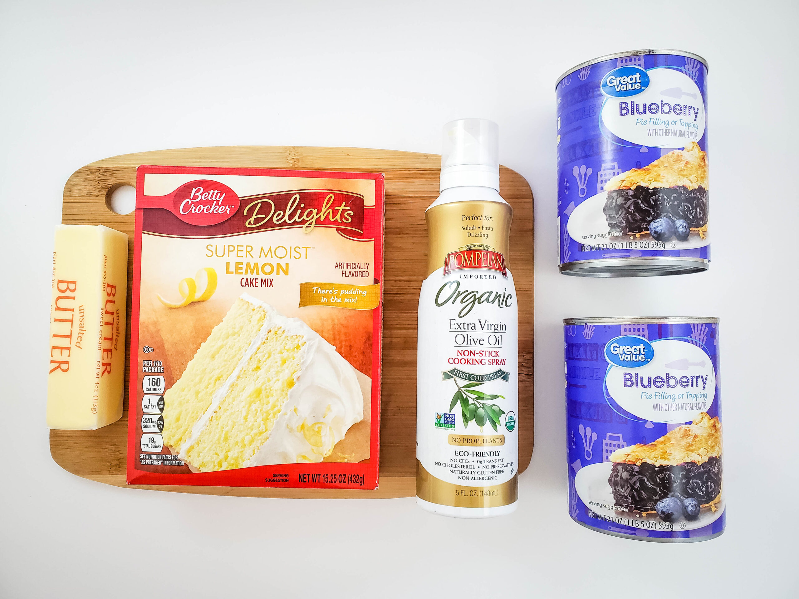 Slow Cooker Lemon Blueberry Dump Cake