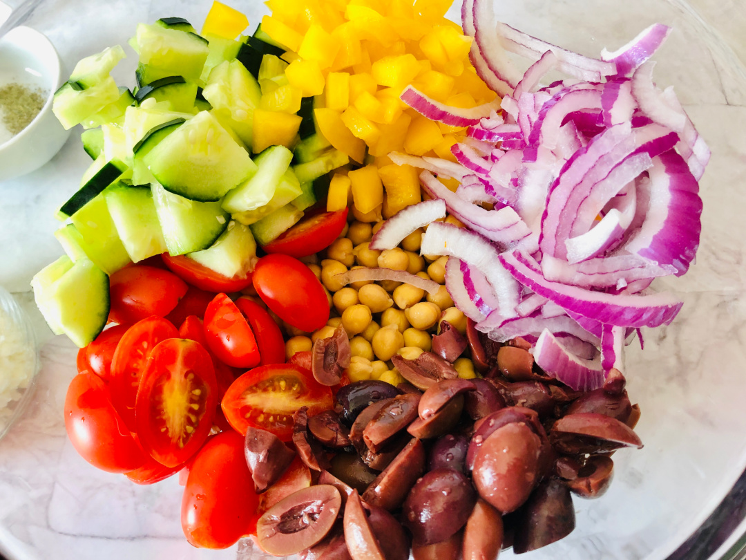 Mediterranean Chickpea Salad