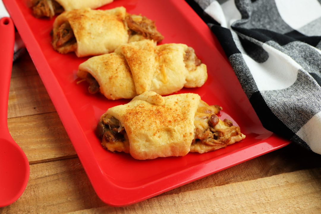 BBQ Chicken Crescent Rolls