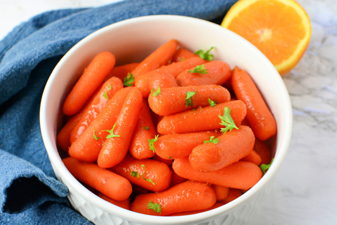 orange glazed carrots