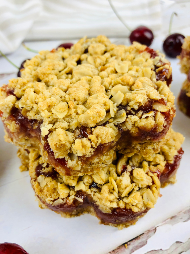 cherry oatmeal bars