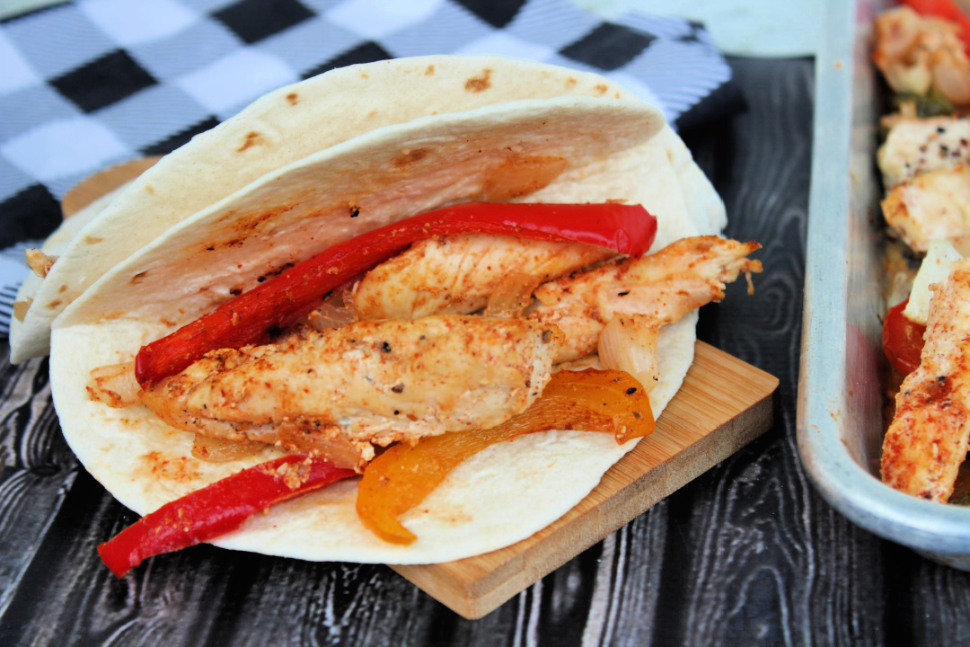 Sheet Pan Chicken Fajitas