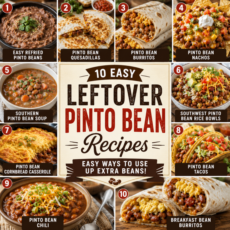Leftover Pinto Bean Recipes
