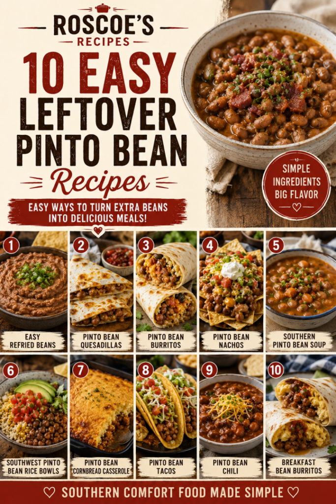 Leftover Pinto Bean Recipes