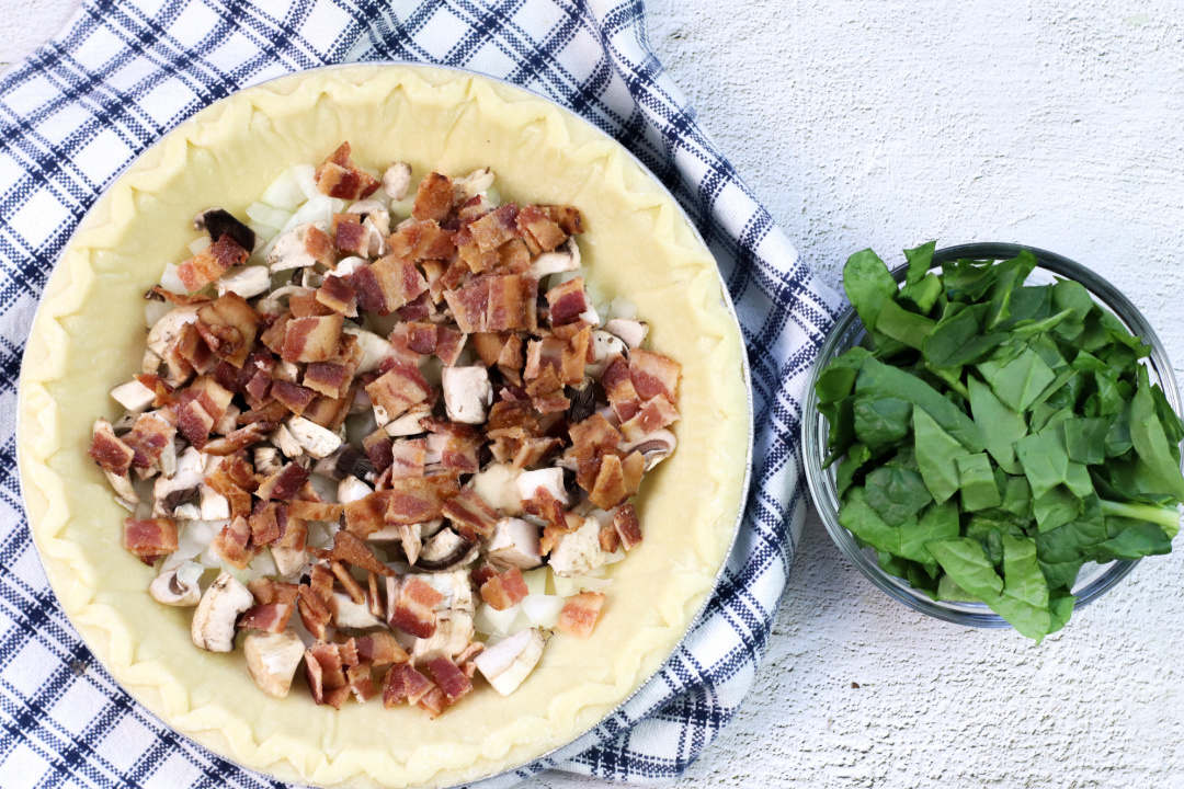 Bacon Swiss Quiche