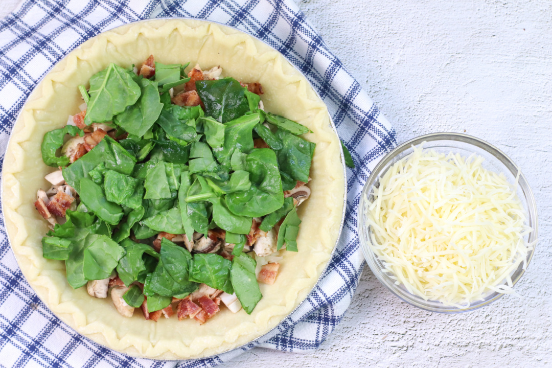 Bacon Swiss Quiche