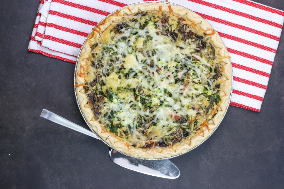 Bacon Swiss Quiche