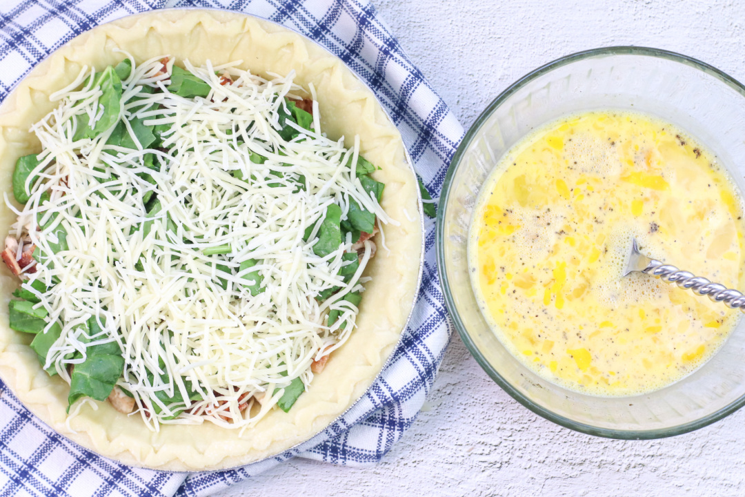 Bacon Swiss Quiche