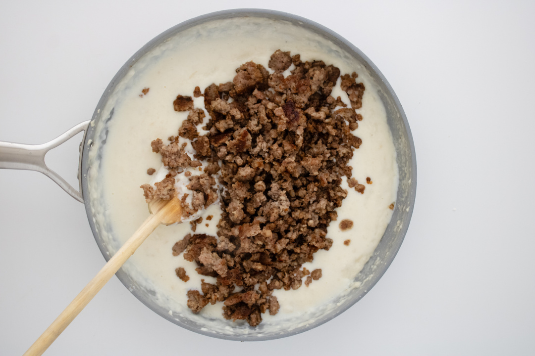 Biscuits and Sausage Gravy