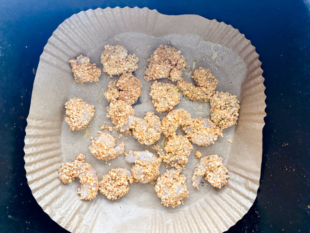 air fryer popcorn shrimp