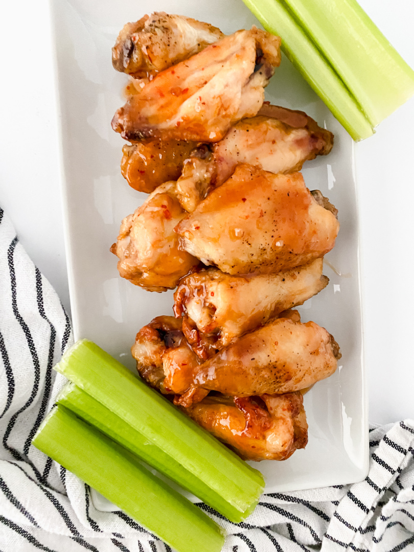 Air Fryer Sweet Chili Wings