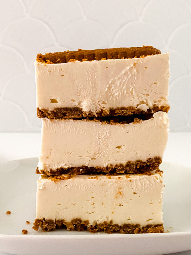 Biscoff Cheesecake Bars