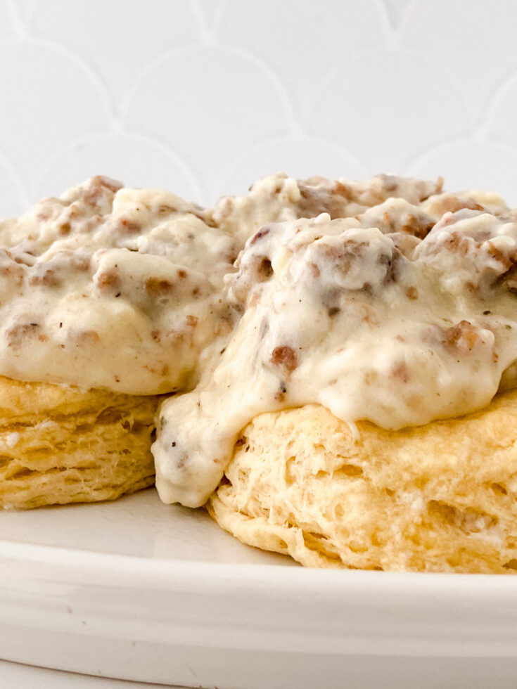 Biscuits and Sausage Gravy