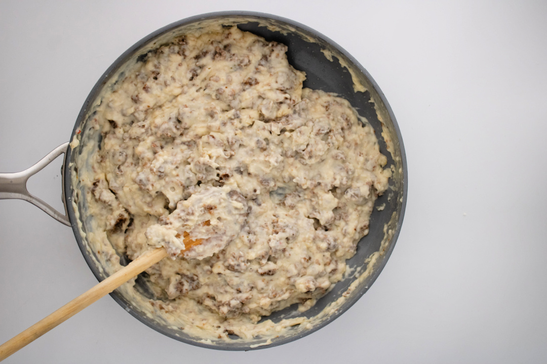 Biscuits and Sausage Gravy