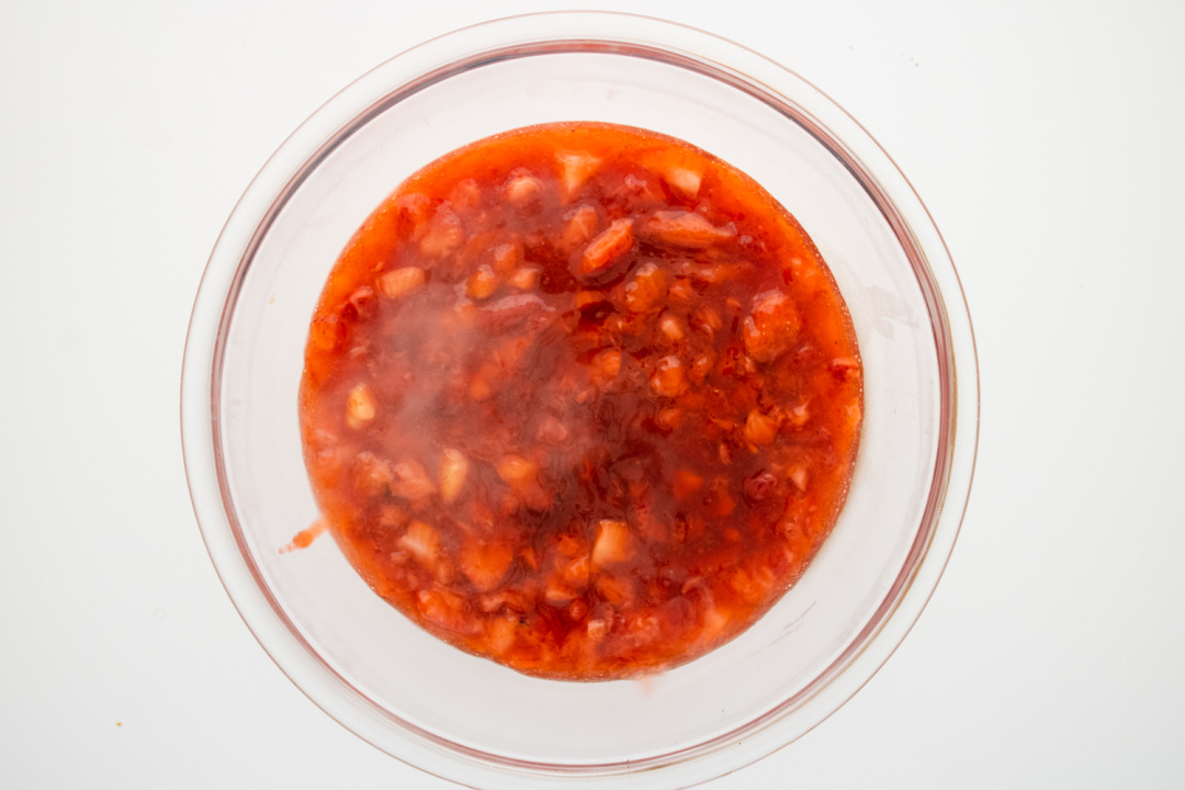 homemade strawberry preserves