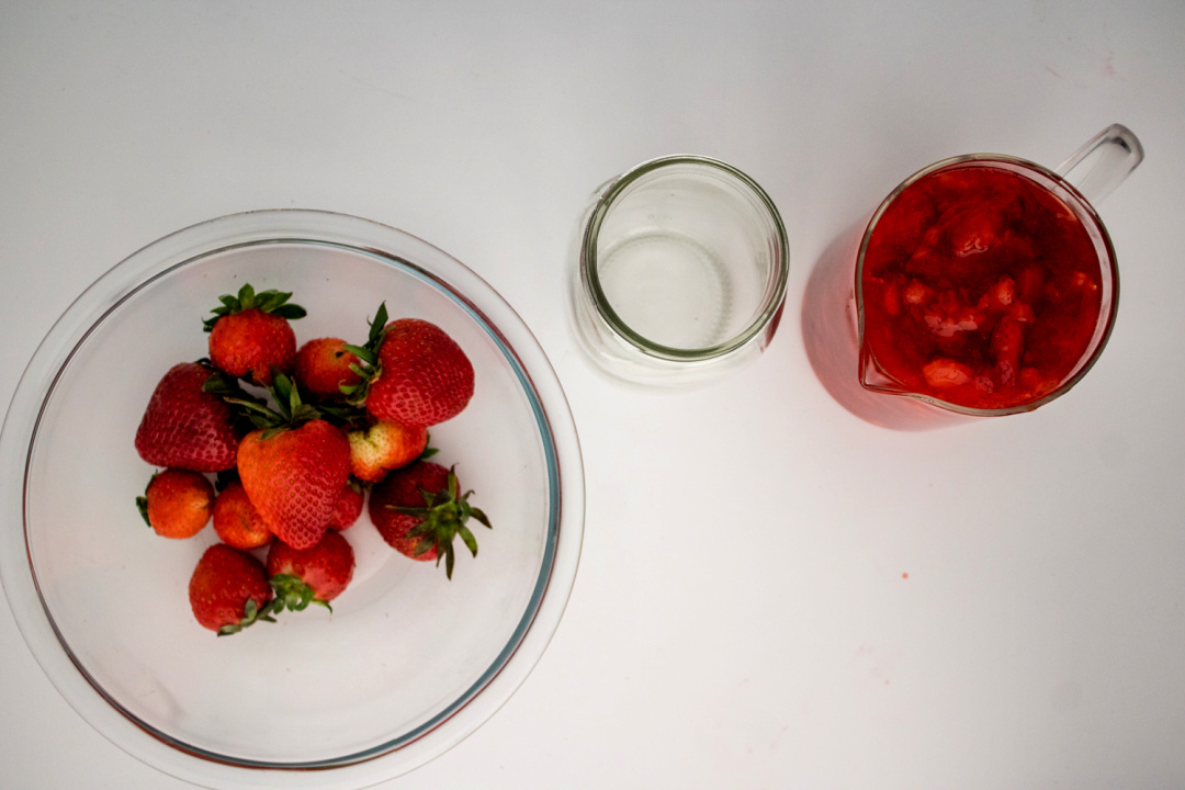 homemade strawberry preserves