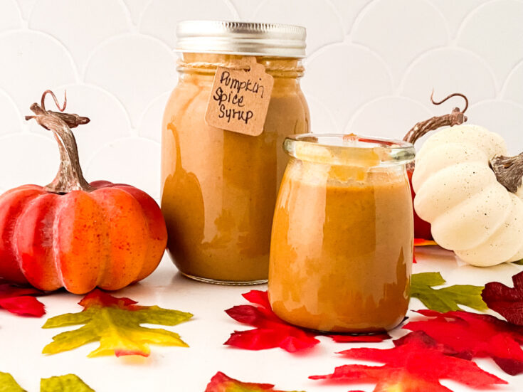 Homemade Pumpkin Spice Syrup