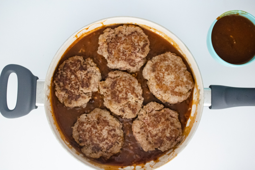 salisbury steak and gravy