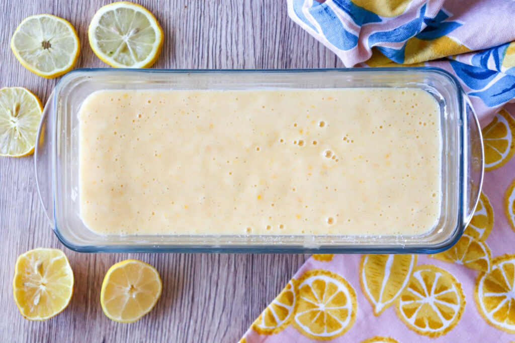 lemon drizzle loaf cake