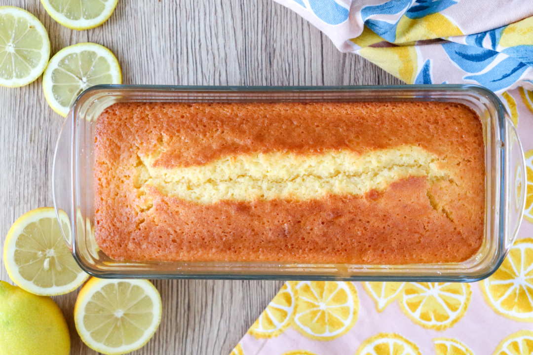 lemon drizzle loaf cake