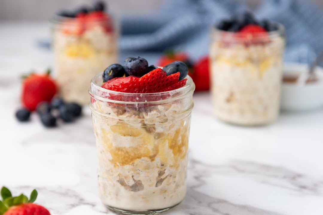 overnight vanilla oats