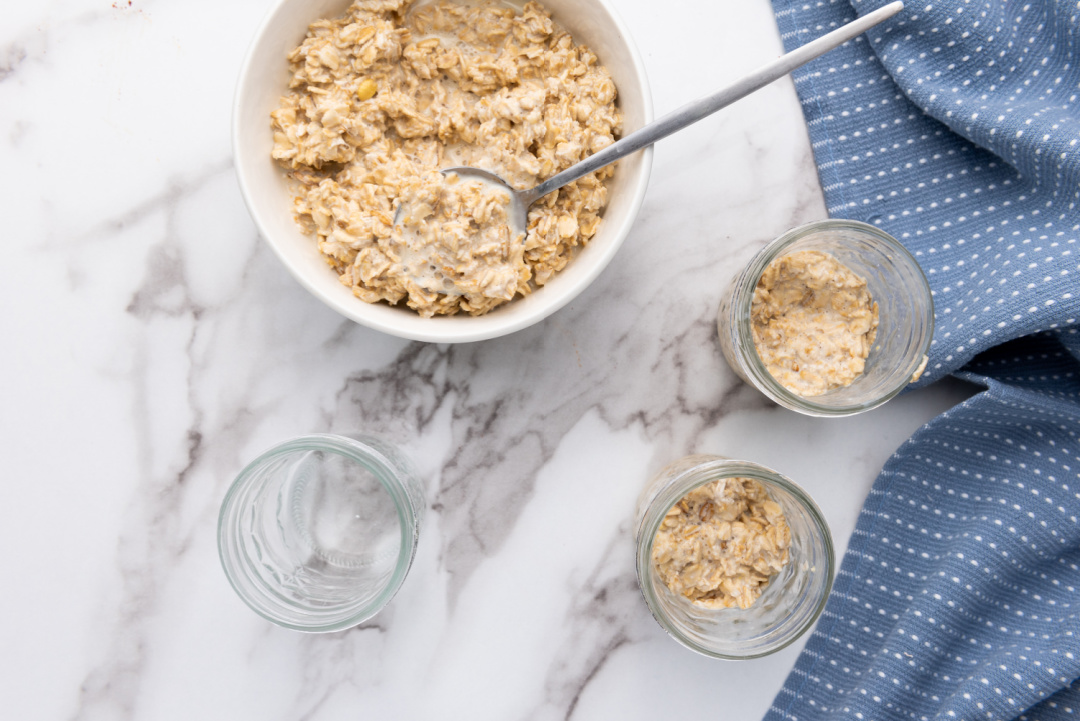 overnight vanilla oats