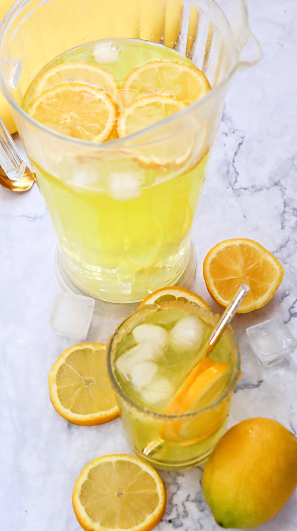 homemade lemonade