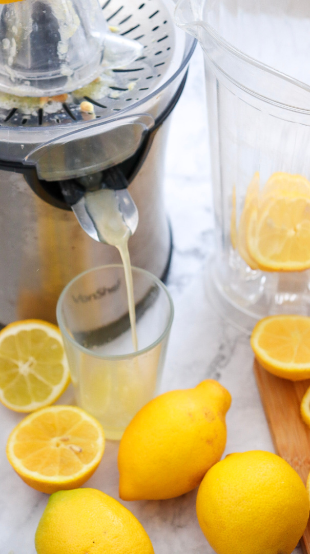 homemade lemonade