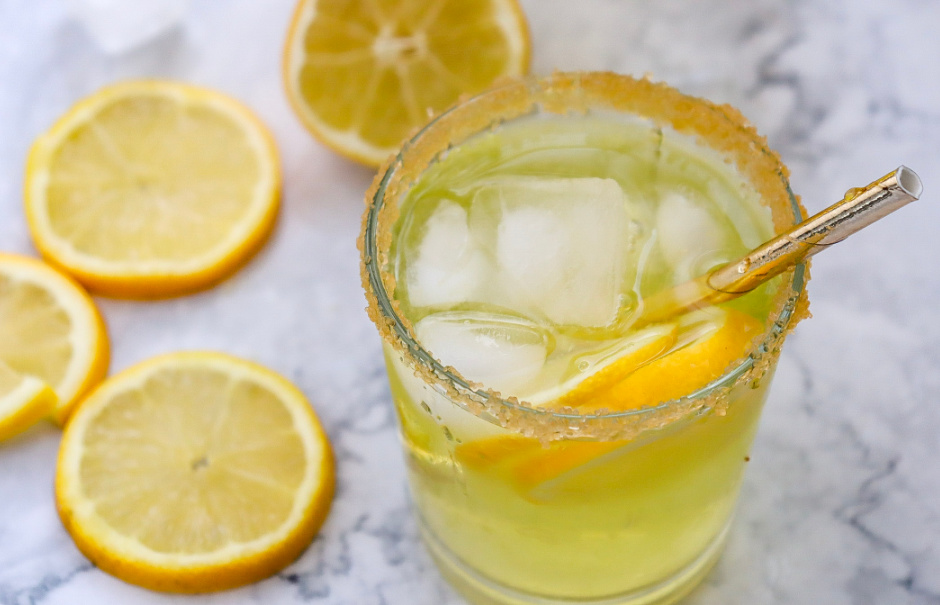 homemade lemonade