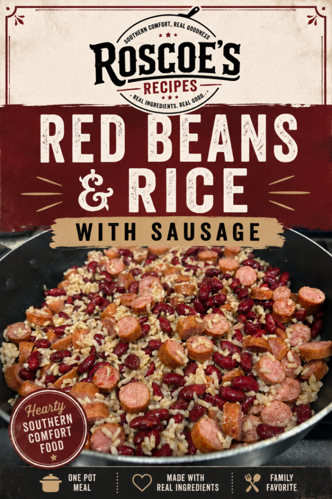 Red Beans and Rice with Sausage