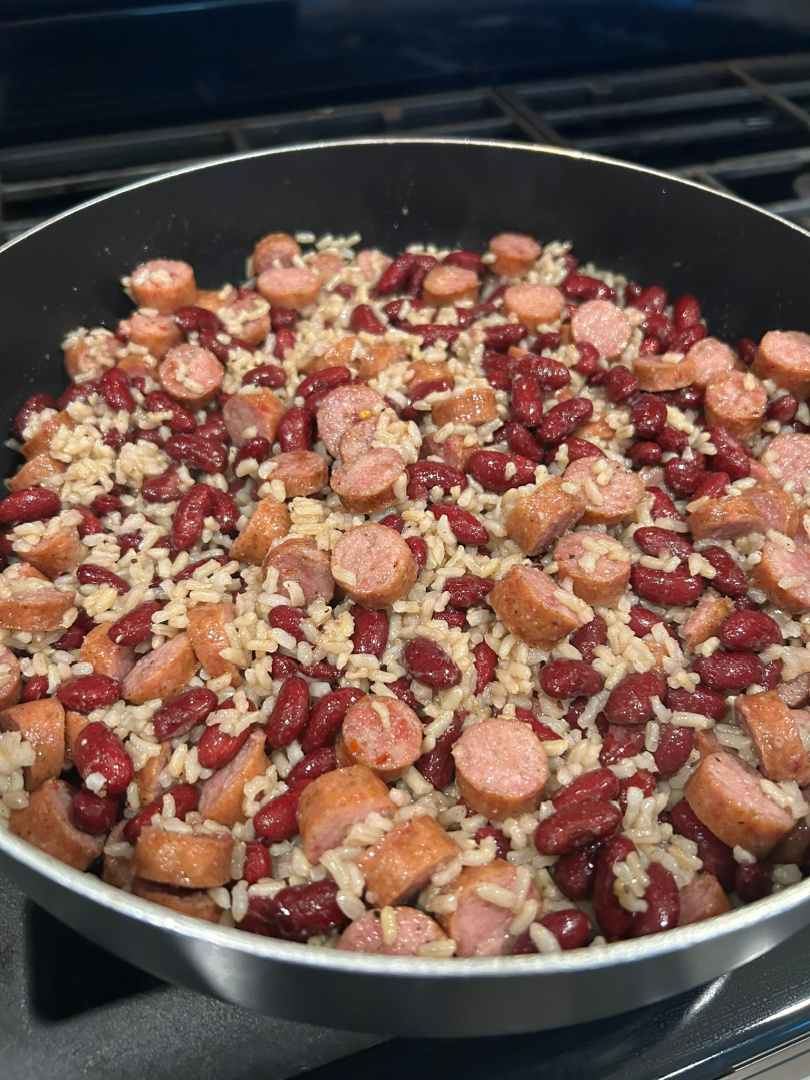 Red Beans and Rice with Sausage
