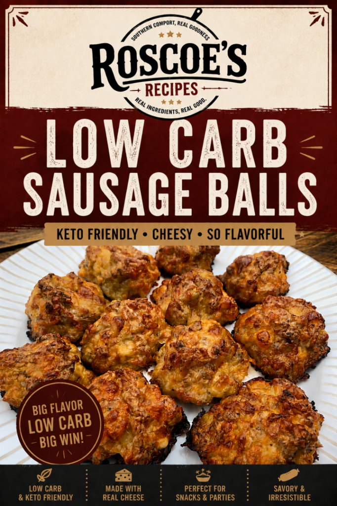 Low Carb Sausage Balls